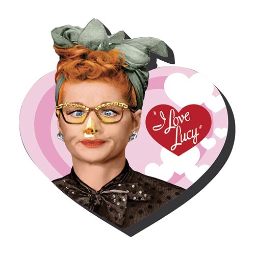 I Love Lucy Heart Funky Chunky Magnet
